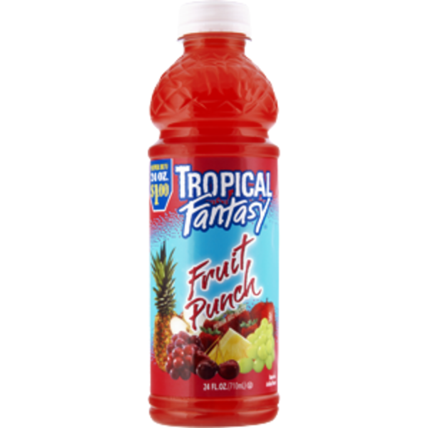 Latino Foods Tropical Fantasy Fruit Punch Premium Juice Cocktail hero