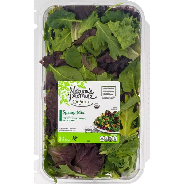 Organic Produce Nature's Promise Organic Spring Mix hero