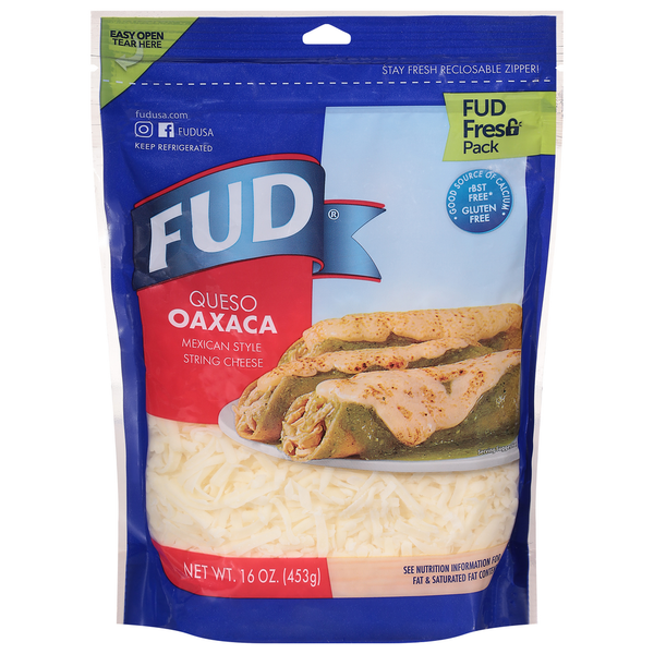 Specialty Cheeses FUD String Cheese, Mexican Style hero