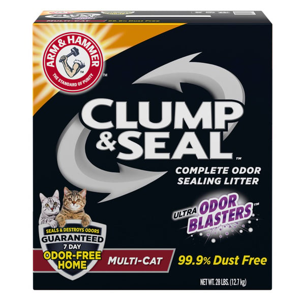 Cat Litter & Supplies Arm & Hammer Clump & Seal Multi-Cat Complete Odor Sealing Cat Litter hero