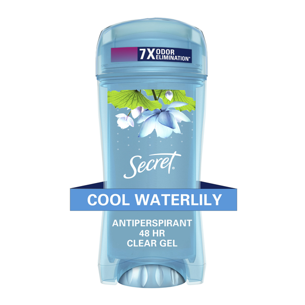 Deodorants Secret Clear Gel Antiperspirant and Deodorant for Women, Waterlily Scent hero