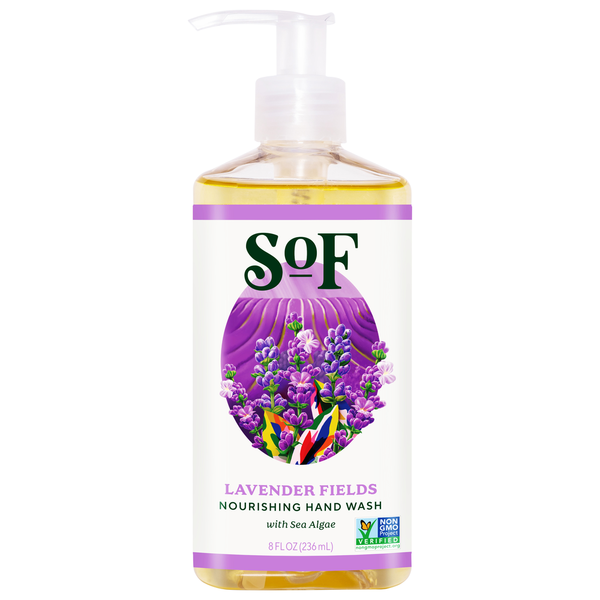 Body Lotions & Soap SoF Hand Wash, with Sea Algae, Nourishing, Lavender Fields hero