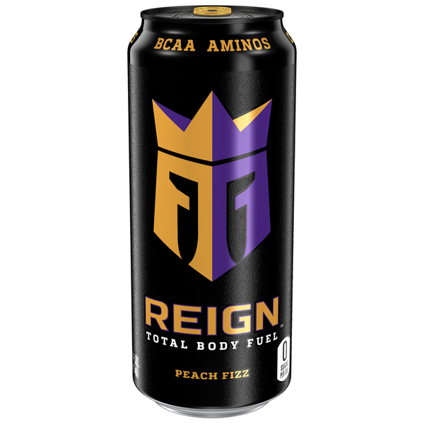 Energy & Sports Drinks REIGN Peach Fizz hero