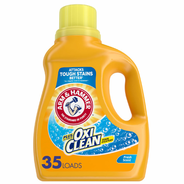 Laundry Arm & Hammer Oxiclean Fresh Scent Liquid Laundry Detergent hero