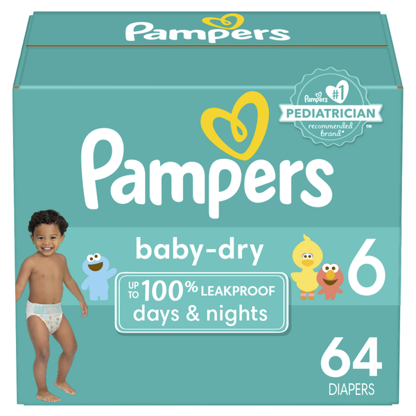 Diapers & Wipes Pampers Baby Dry Diapers hero