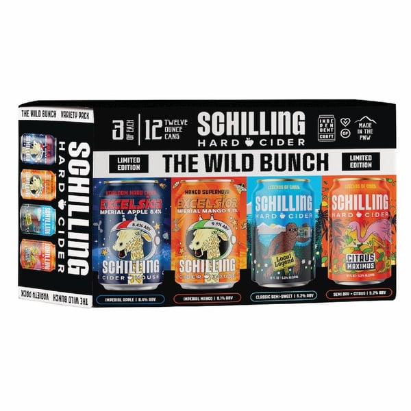 Craft Brew Schilling Hard Cider The Wild Bunch - Variety Pack hero