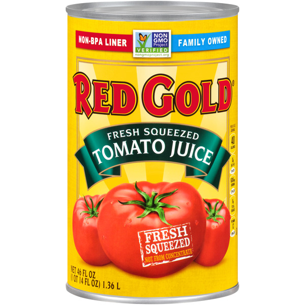 Canned & Jarred Vegetables Red Gold Fresh Squeezed Tomato Juice hero