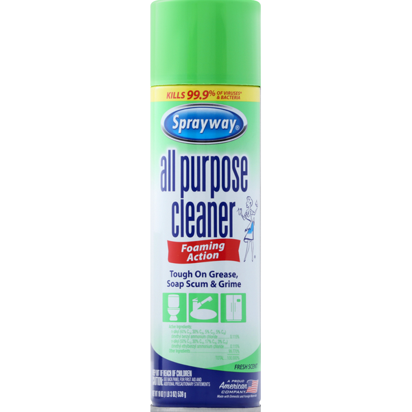 Cleaning Products Sprayway Cleaner, All Purpose, Fresh Scent hero