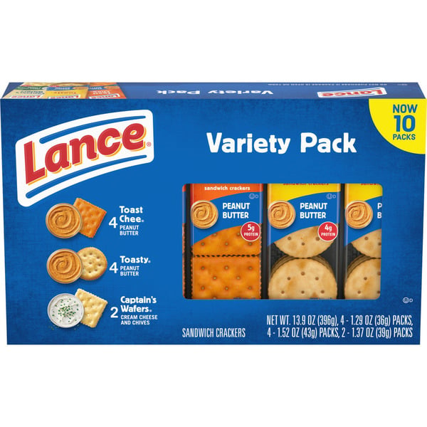 Lance Sandwich Crackers Variety hero