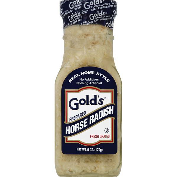 Condiments Gold's Horse Radish, Prepared hero