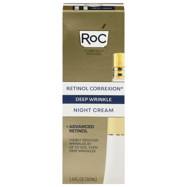 RoC Retinol Correxion Night Cream, Deep Wrinkle hero