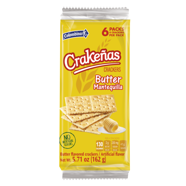 Crackers Crakeñas Butter Crackers hero