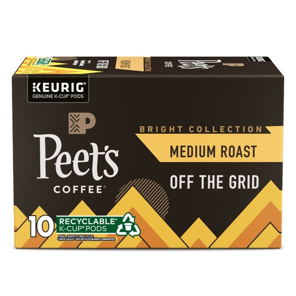 Peet's Coffee Off the Grid, Medium Roast K-Cup Pods hero