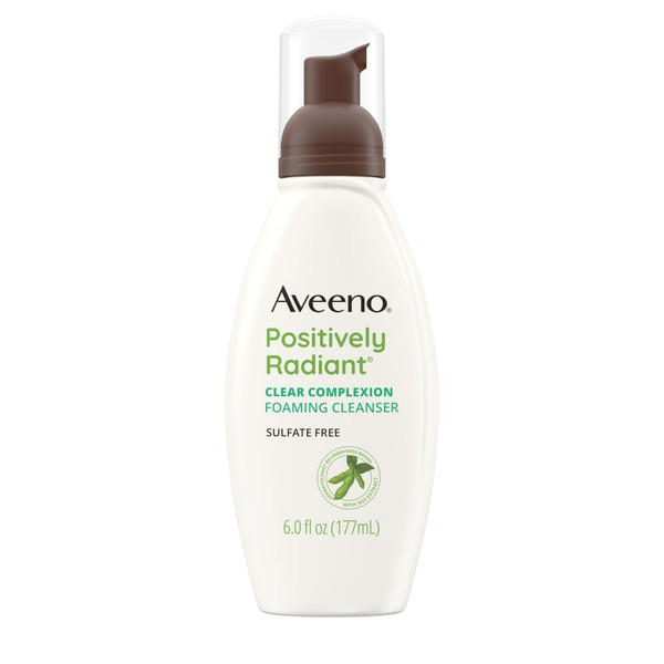 Facial Care Aveeno Clear Complexion Foaming Facial Cleanser, Oil-Free hero