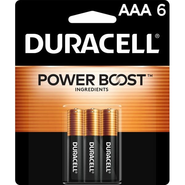 Electronics Duracell Coppertop AAA Alkaline Batteries hero