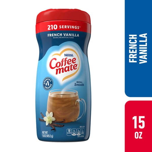 Beverages Coffee mate French Vanilla Powder Coffee Creamer hero