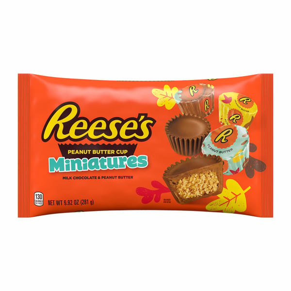 Reese's Milk Chocolate Peanut Butter Cups Halloween Candy hero