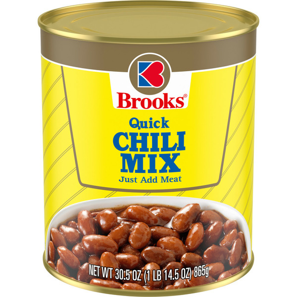 Canned Meals & Beans Brooks Quick Chili Mix hero