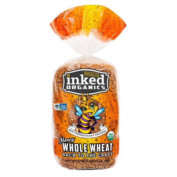 Bread Inked Organics Honey Whole Wheat hero