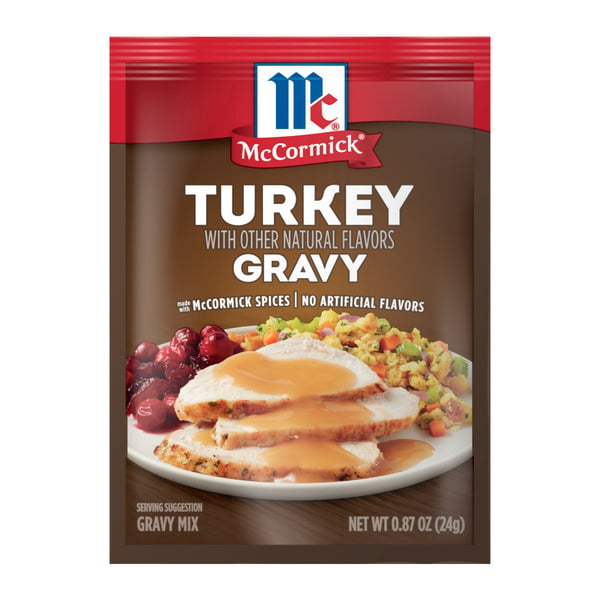 Instant Foods McCormick® Turkey Gravy Seasoning Mix, 0.87 oz hero