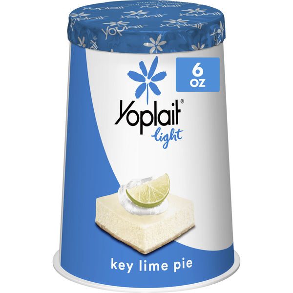 Yogurt Yoplait Light Key Lime Pie Fat Free Yogurt Cup hero