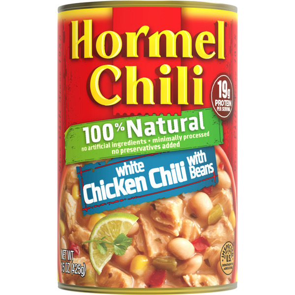 Canned Meals & Beans Hormel Chili 100% Natural White Chicken Chili With Beans hero