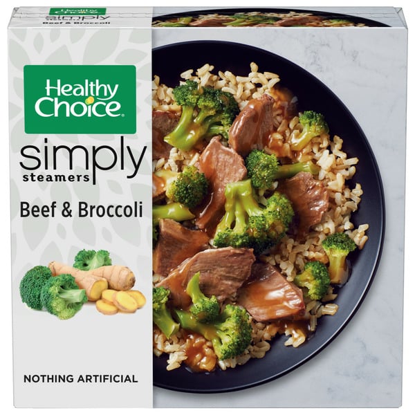 Frozen Meals Healthy Choice Simply Steamers Beef & Broccoli Frozen Meal hero