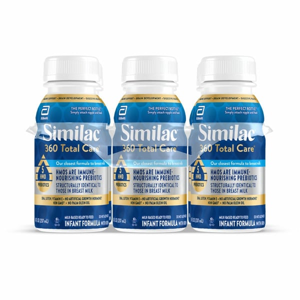 Baby Food & Formula Similac 360 Total Care Ready-to-Feed Infant Formula, Has 5 HMO Prebiotics hero