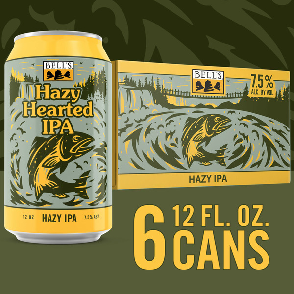 Beers Bell's Hazy Hearted IPA hero