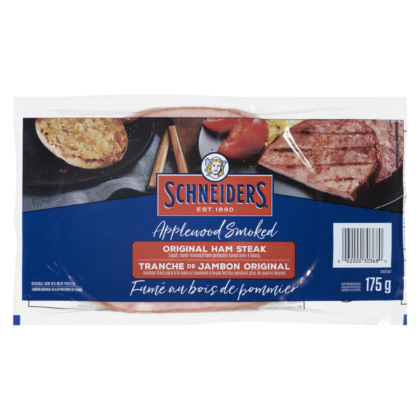 Packaged Meat Schneiders Original Ham Steak hero