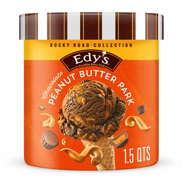 Ice Cream & Ice Edy's/Dreyer's Chocolate Peanut Butter Cup Ice Cream hero