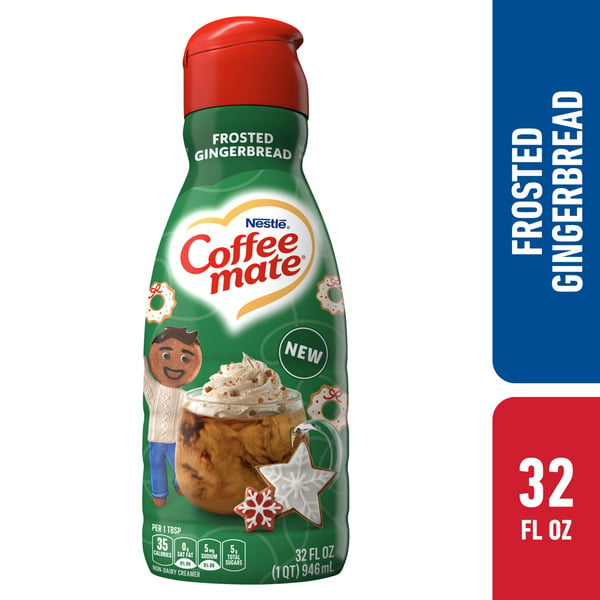 Coffee mate Frosted Gingerbread Coffee Creamer hero