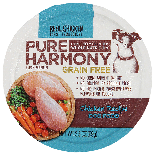 Prepared Meals Pure Harmony Dog Food, Grain Free, Chicken Recipe, Super Premium hero