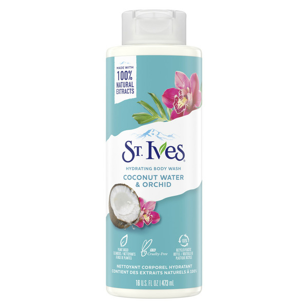 St. Ives Body Wash Coconut Water & Orchid hero