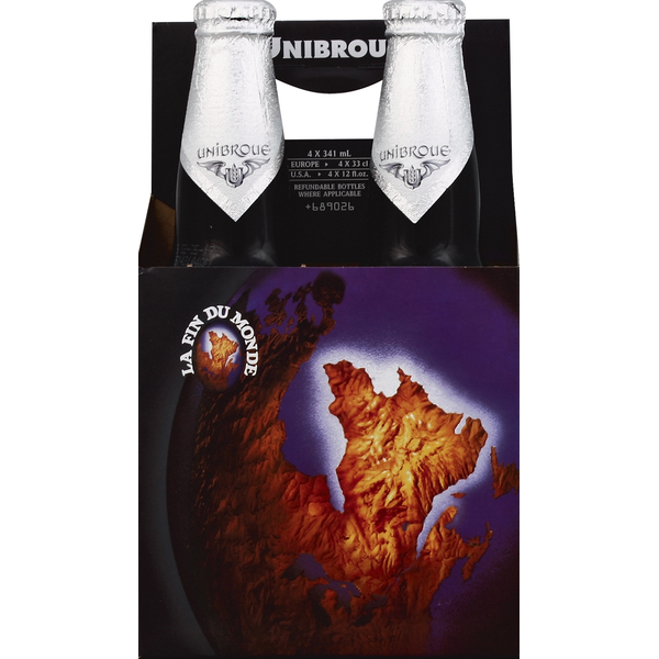 Beers & Coolers Unibroue Ale, on Lees, La Fin Du Monde hero