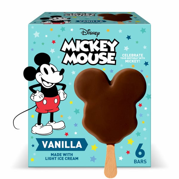 Frozen Dessert & Novelties Disney Light Ice Cream Bars hero