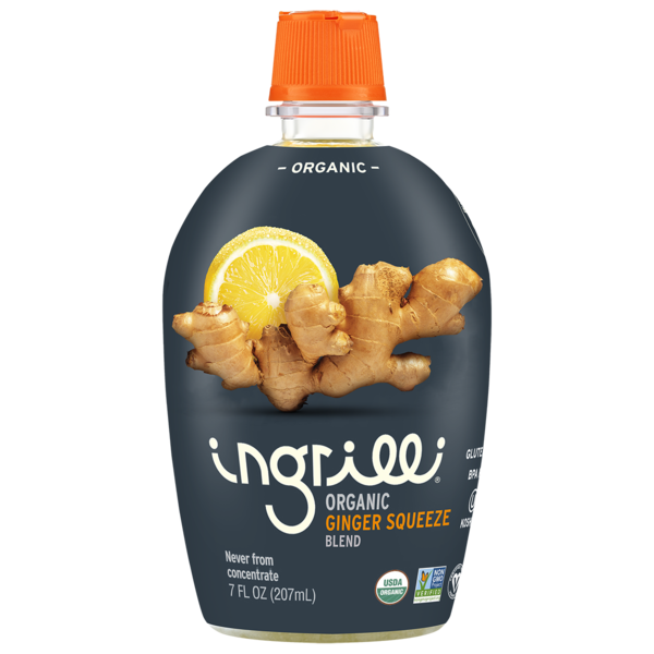 Refrigerated Beverages Ingrilli Organic Ginger Squeeze Blend hero