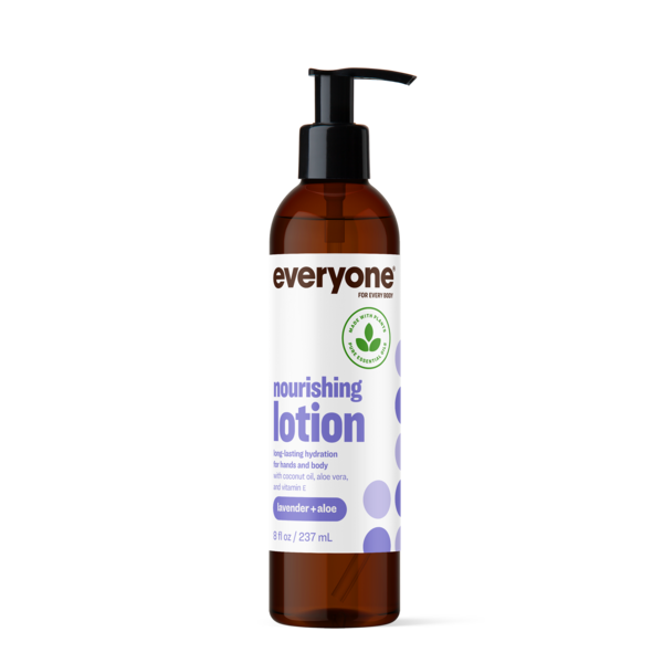 Everyone Nourishing Lotion Lavender + Aloe hero