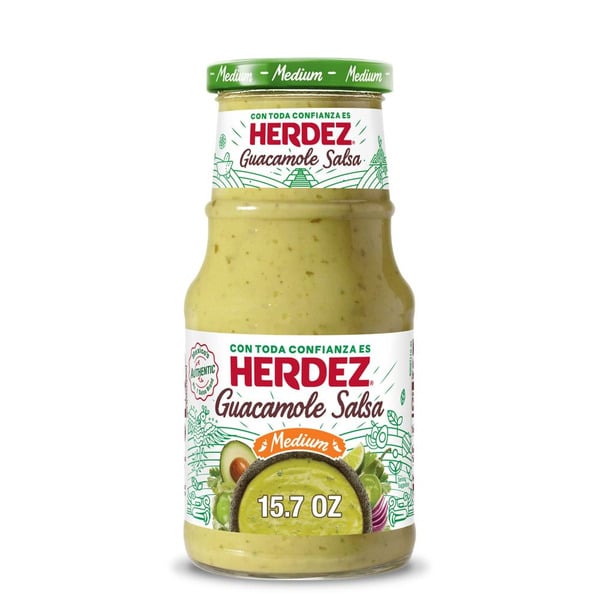 Preserved Dips & Spreads Herdez Guacamole Salsa Medium hero