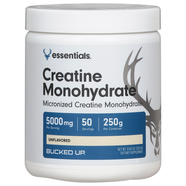 Bucked Up Creatine Monohydrate, 5000 mg, Unflavored hero