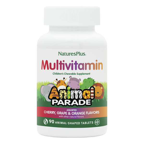 Supplement Combinations NaturesPlus Animal Parade Multivitamin Children Chewables, Assorted hero