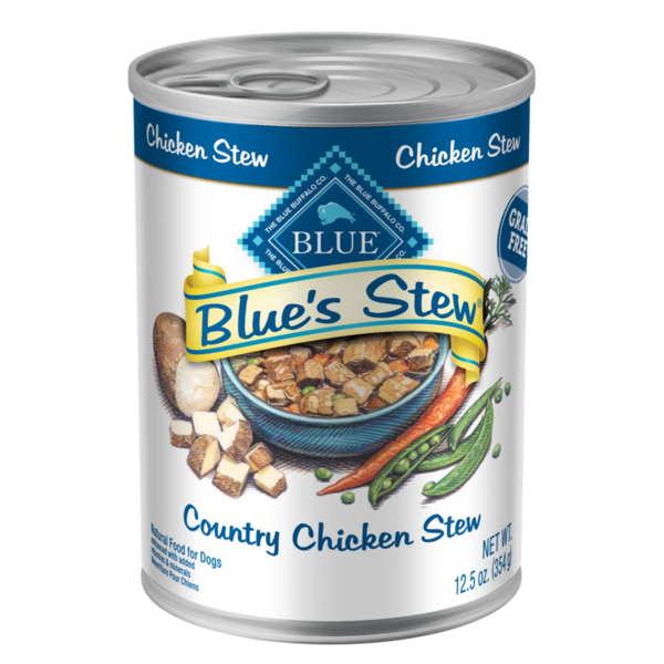 Wet Dog Food Blue Buffalo Blue's Stew Natural Adult Wet Dog Food, Chicken Stew hero