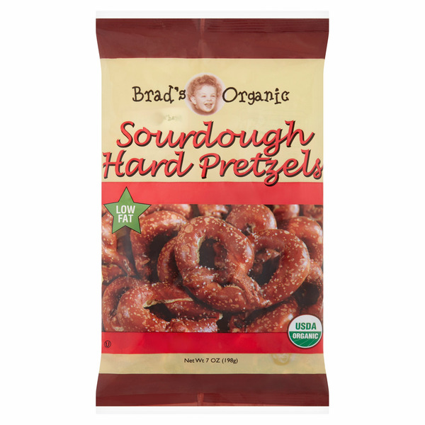 Chips & Pretzels Brad's Organic Sourdough Hard Pretzels hero