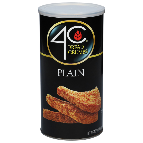 Spices & Seasoning 4C Foods Bread Crumbs, Plain hero