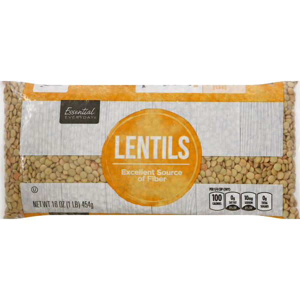 Canned Meals & Beans Essential Everyday Lentils hero