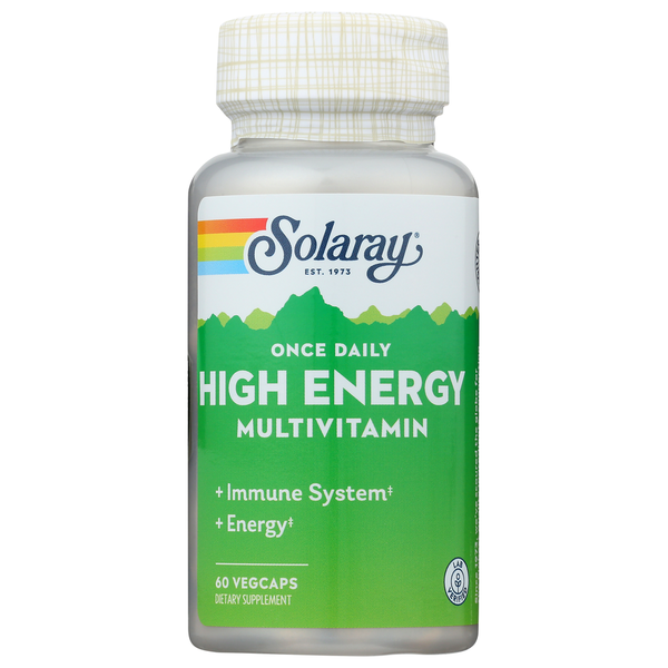 Multi Vitamins Solaray Once Daily High Energy Multi-Vita-Min hero