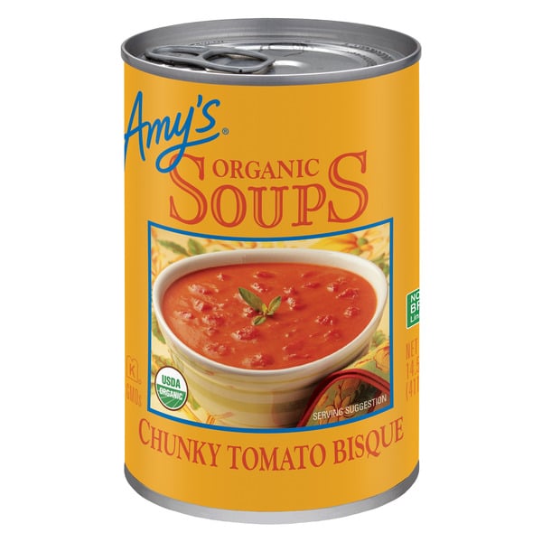 Soup, Broth & Bouillon Amy's Kitchen Chunky Tomato Bisque hero