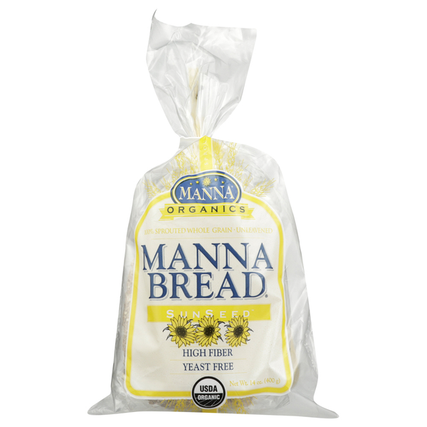 Bread Manna Organics Organic Sprouted Sunset Manna Bread hero