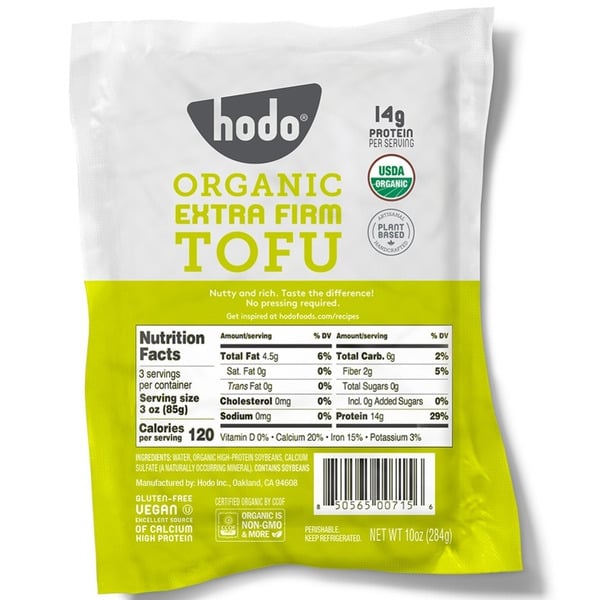 Tofu & Meat Alternatives Hodo Organic Extra Firm Tofu hero