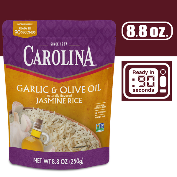 Grains, Rice & Dried Goods Carolina Jasmine Rice, Garlic & Olive Oil hero